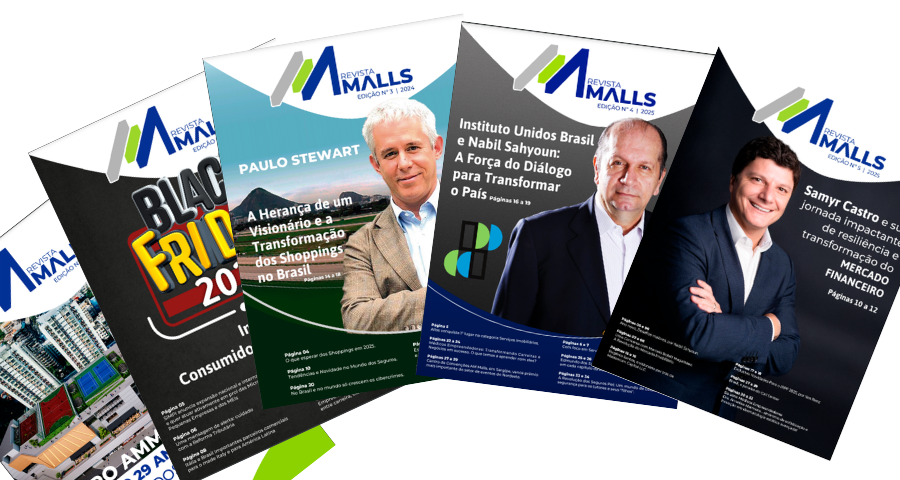 Imagem das revistas AmMalls