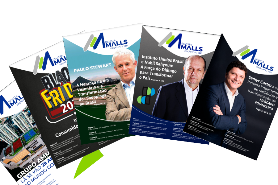 Imagem das revistas AmMalls